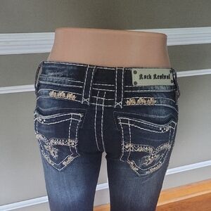 Rock Revival Amy Boot Cut Jeans Size 25